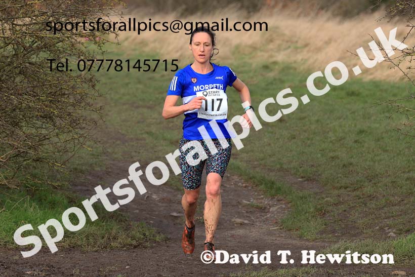 Womens 35 and Over and Mens 65 and Over, 2024 NEMAA Cross Country Champs., Wallsend. Photo: David T. Hewitson/Sports for All Pics
